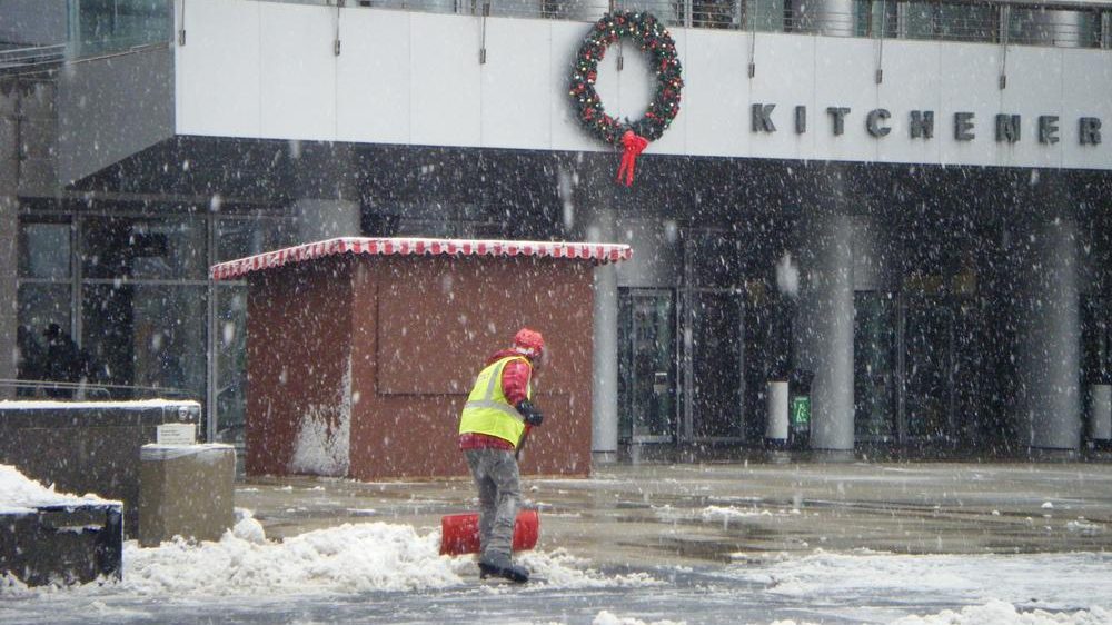 Blowing snow Wednesday, weather advisory issued