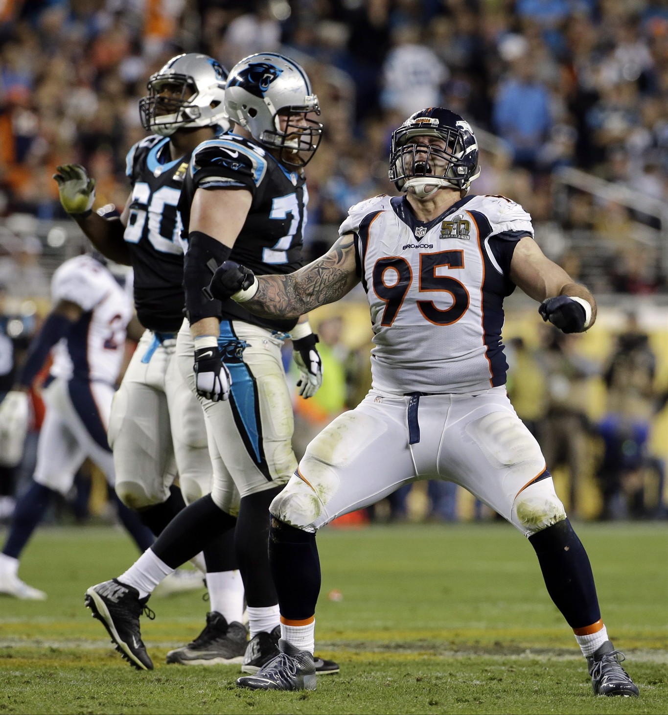 Broncos D dominates Panthers in 24-10 Super Bowl win