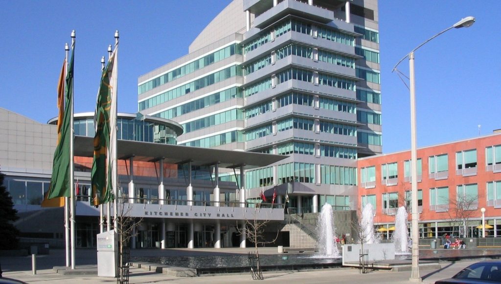 Kitchener City Hall. (CityNews file photo)