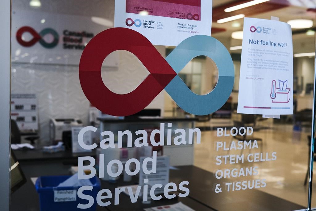Donations can be made at any Canadian Blood Services clinic.
