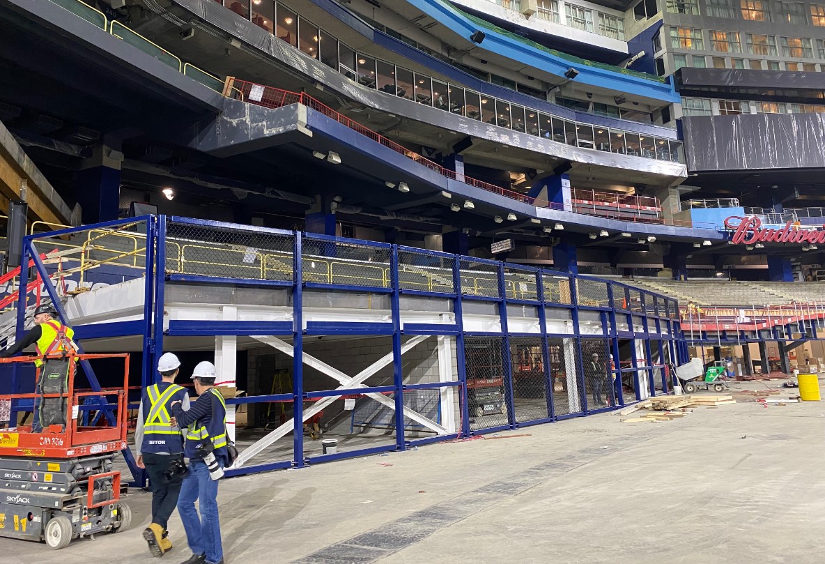 Blue Jays unveil completed Phase 1 of Rogers Centre renovations ahead of  home opener