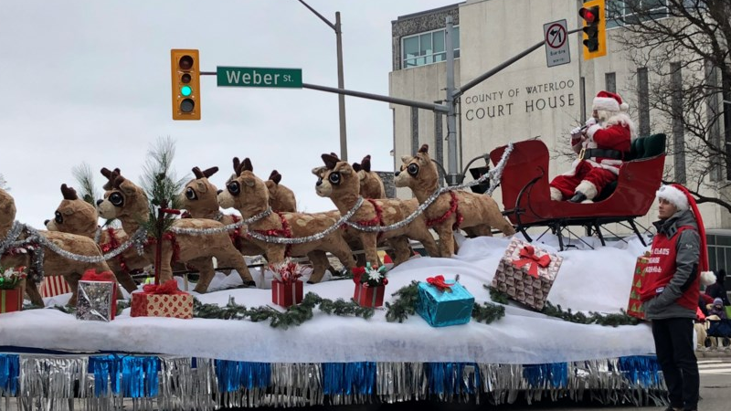 Saturday Santa Claus Parades taking place in Hespeler, Guelph, and Fergus