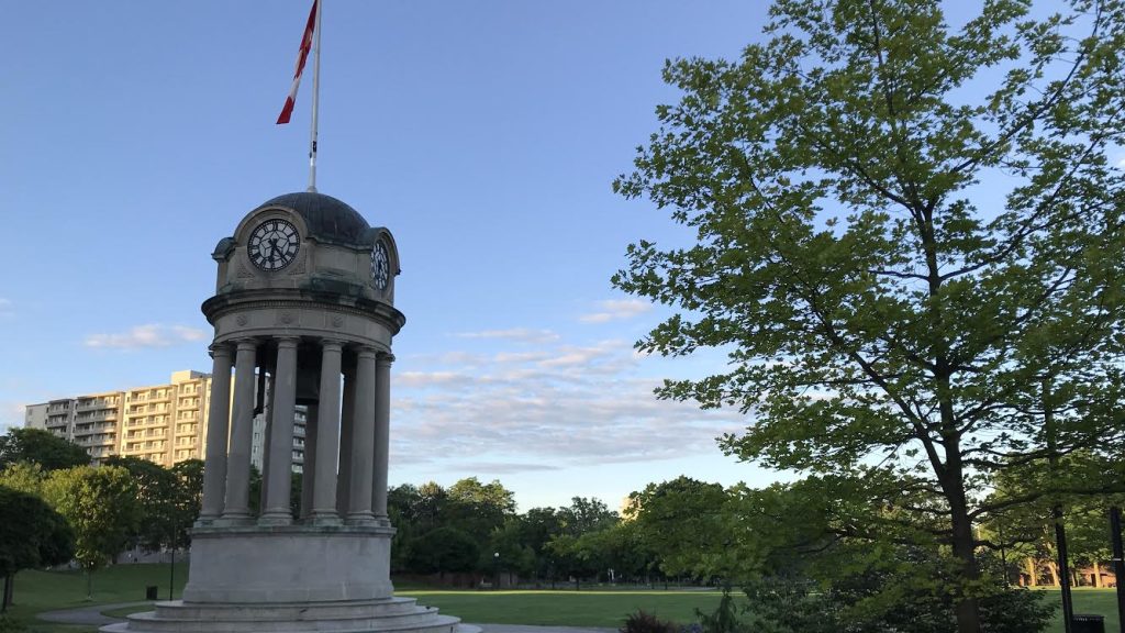 File photo of the Victoria Park clock tower. (CityNews Kitchener)