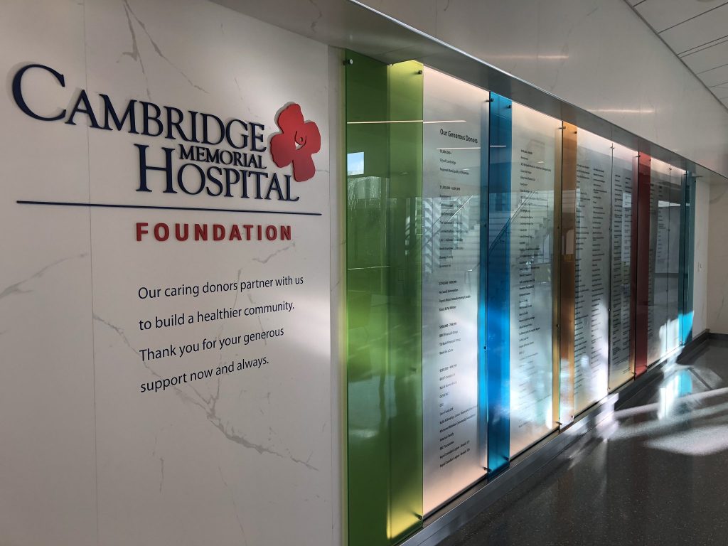 File photo, Cambridge Memorial Hospital Foundation. (CityNews Kitchener)