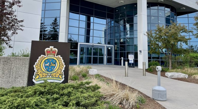 Waterloo Regional Police headquarters in Cambridge. 
(Erin Anderson/570 NewsRadio)