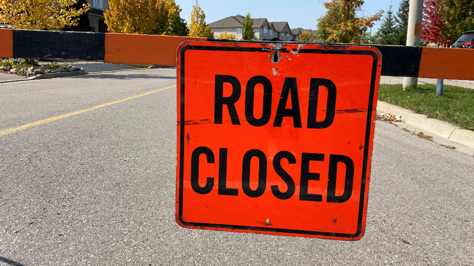 Pair of collisions causing road closures in Kitchener