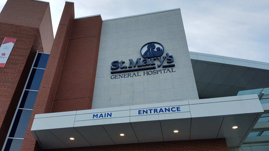 File photo of St. Mary's General Hospital. (CityNews Kitchener)