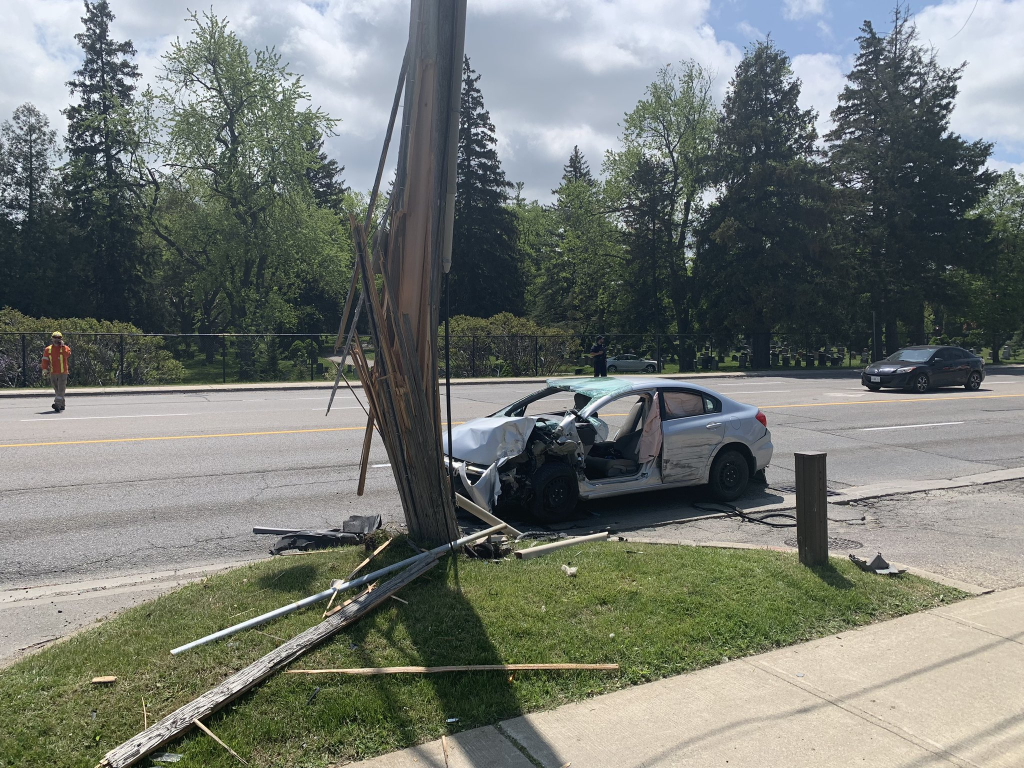 One Person Airlifted After Three Vehicle Crash In Guelph   GUELPHWOODLAWNCRASH 1024x768 