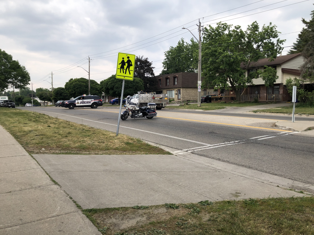 Cyclist hit by vehicle on Strasburg Road