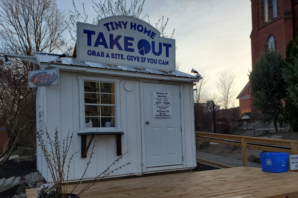 'Grab a bite, give if you can': Tiny Home Takeout celebrates three-year anniversary