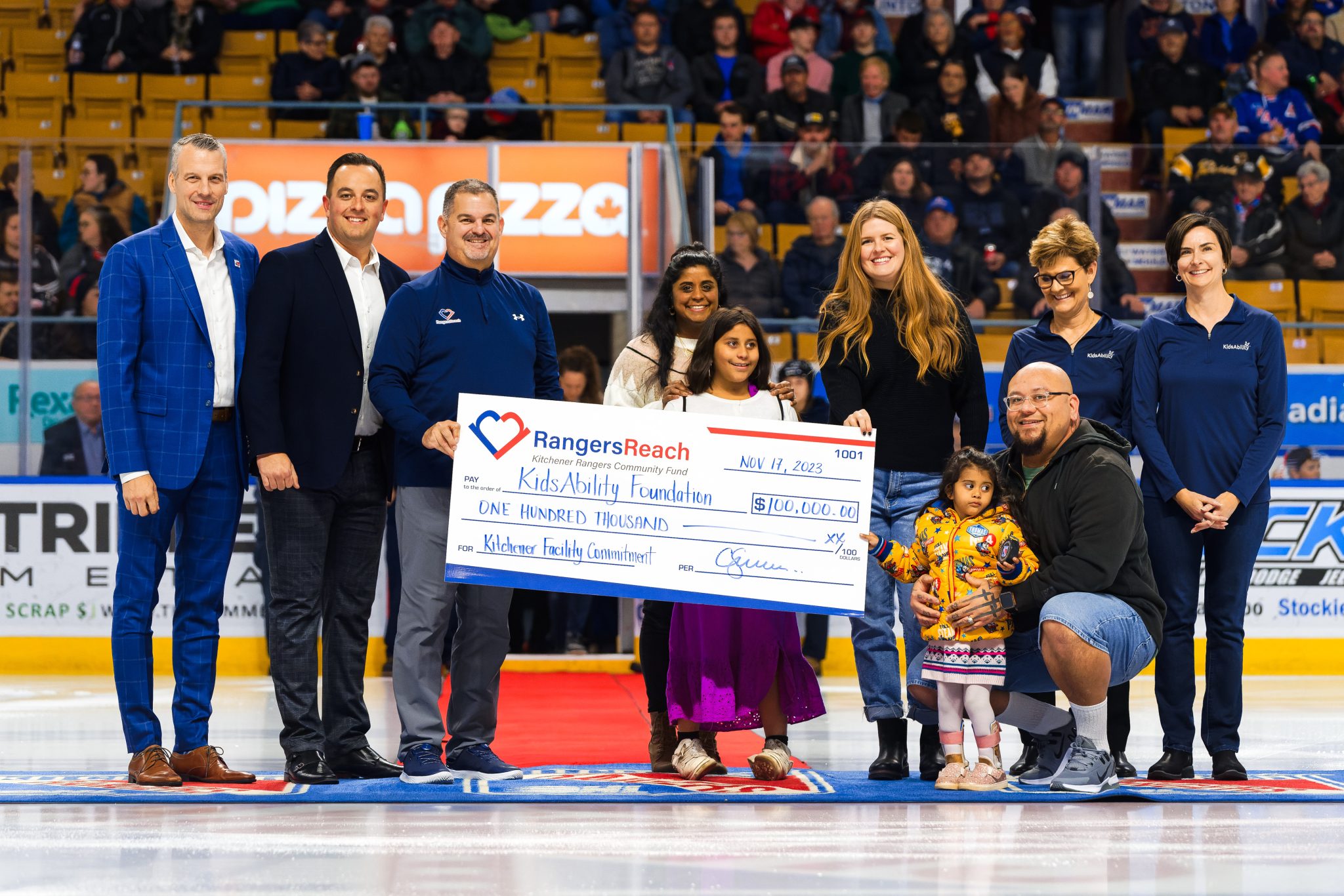 Kitchener Rangers donating $100,000 to KidsAbility Foundation