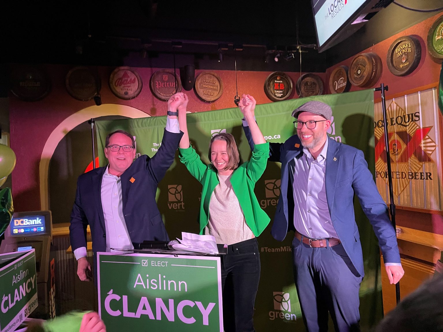 Ontario Green Party candidate Aislinn Clancy wins Kitchener Centre