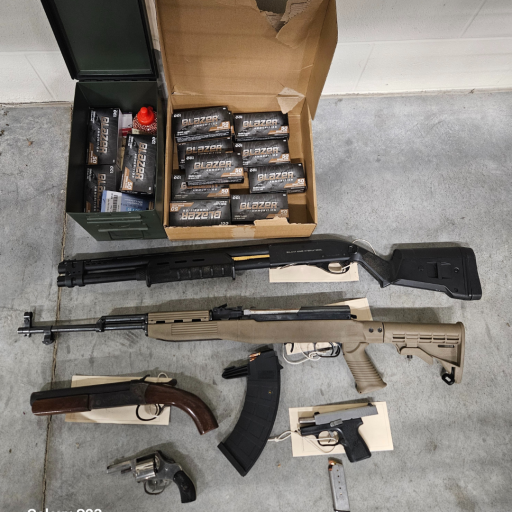 Five Firearms, Drugs Seized In Kitchener Raid, With 17 Charges Laid