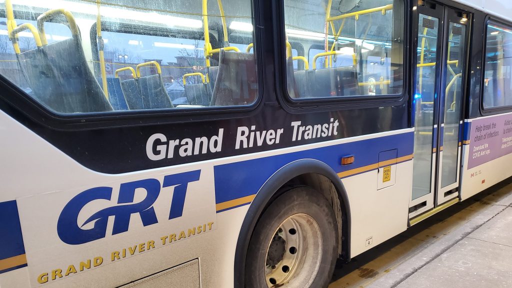 File photo of a Grand River Transit bus.