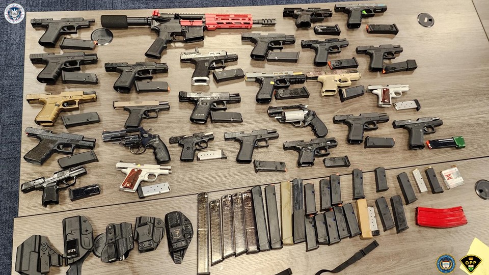 OPP, U.S. Homeland Security seize more than 270 guns in record-breaking joint bust