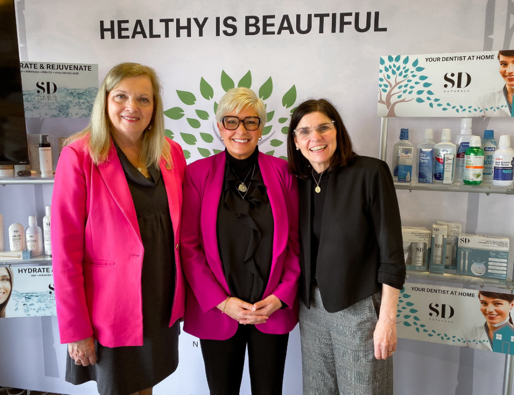 MP Filomena Tassi and MP Valerie Bradford announced funding Friday for a local dental care manufacturer.