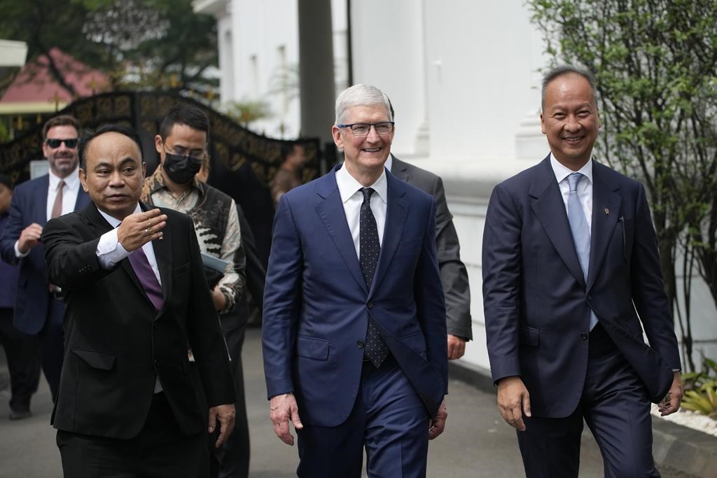 Apple CEO says company is 'looking at' manufacturing in Indonesia