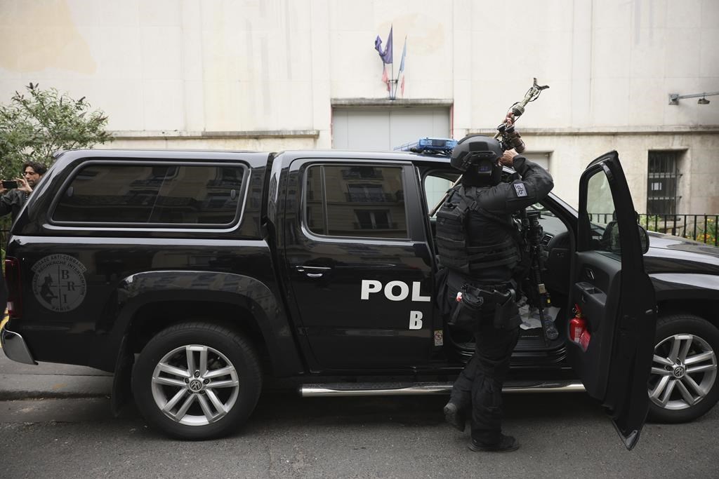 Police in Paris detain a man at Iran's consulate after reports he was armed, but find no weapons