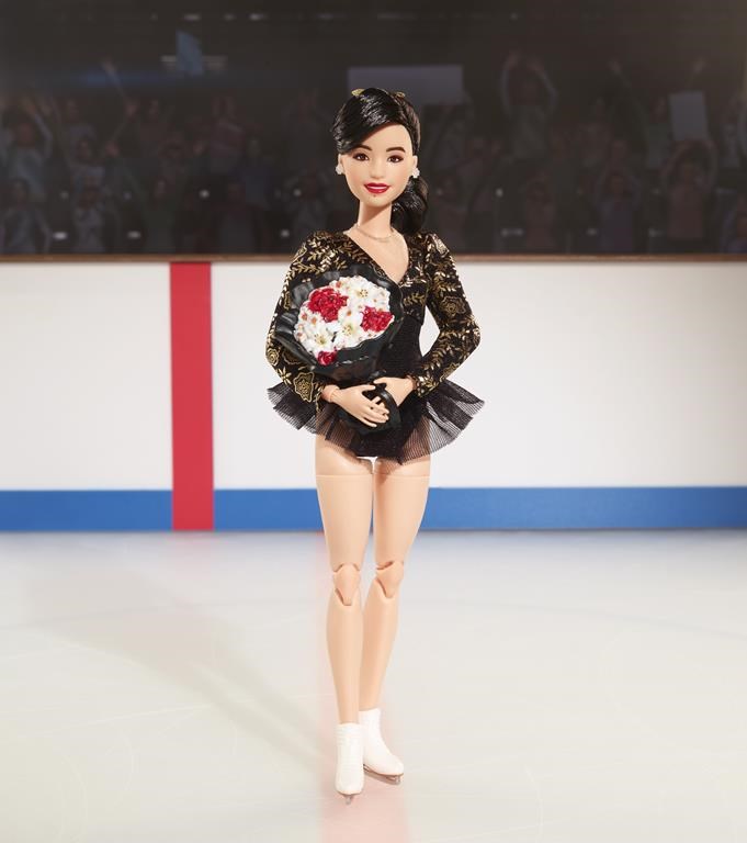 Olympian Kristi Yamaguchi is 'tickled pink' to inspire a Barbie doll