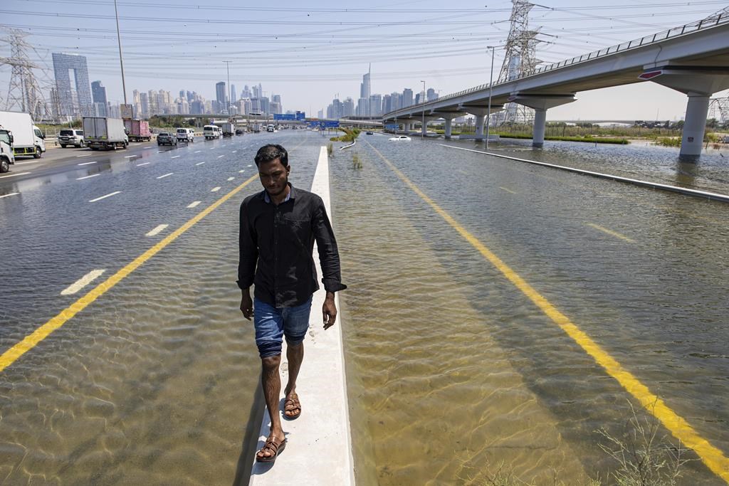 Study says it's likely a warmer world made deadly Dubai downpours heavier