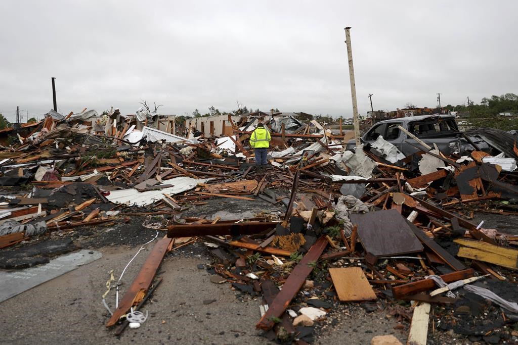 Tornadoes kill 2 in Oklahoma as governor issues state of emergency for 12 counties amid storm damage