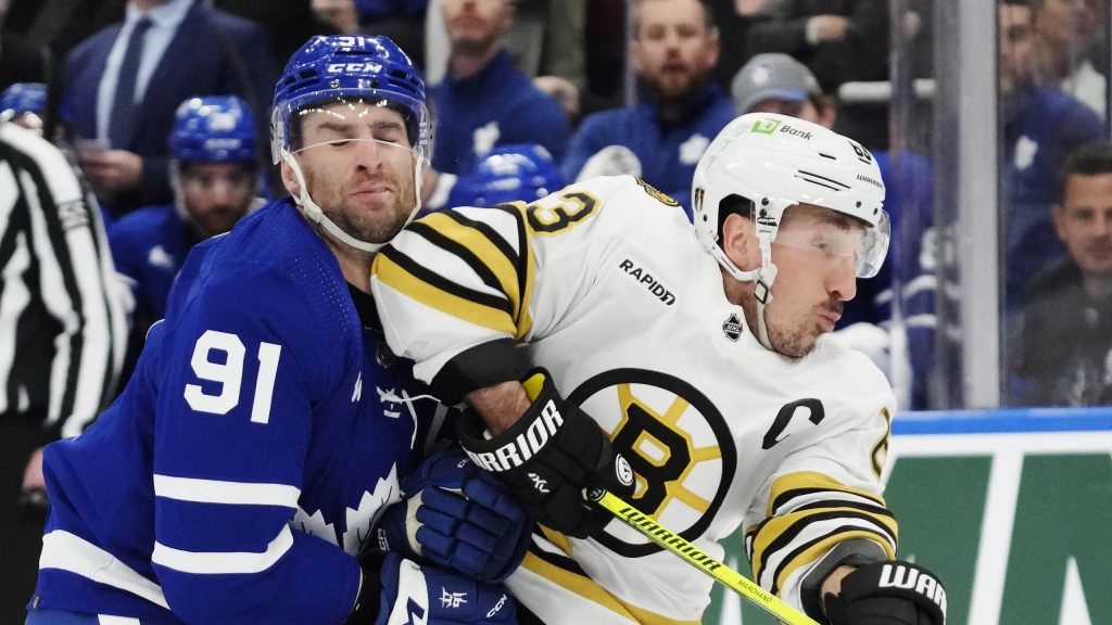 Marchand, Bruins put Maple Leafs on brink of elimination after Game 4 win