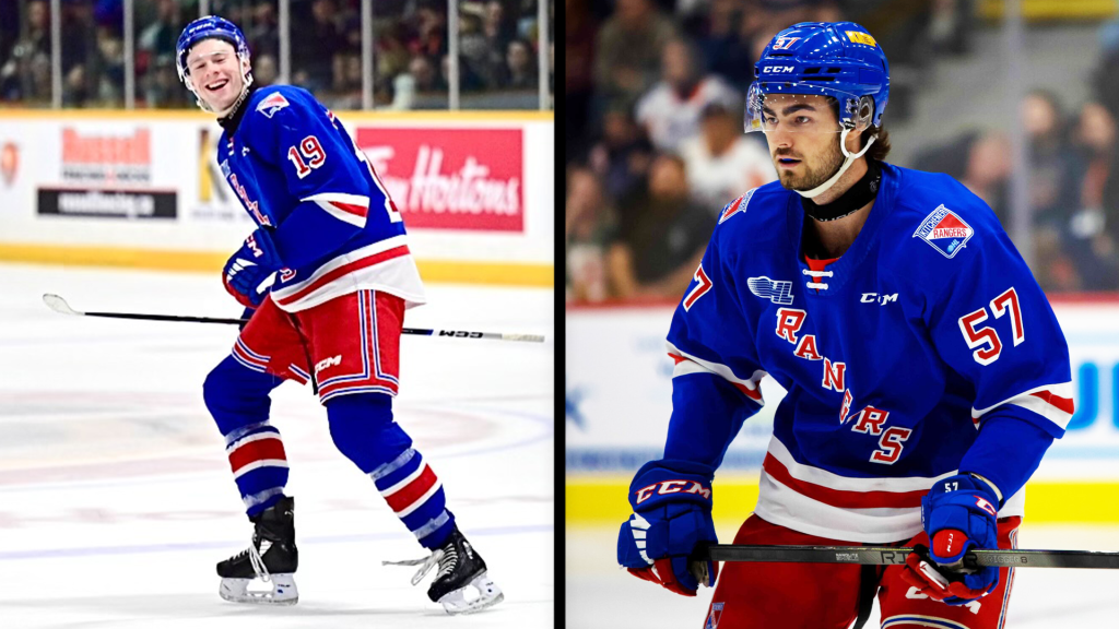 Two Kitchener Rangers selected in NHL Entry Draft