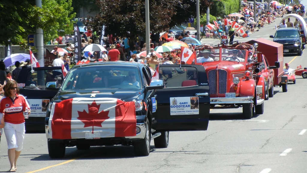 Cambridge Canada Day parade 1