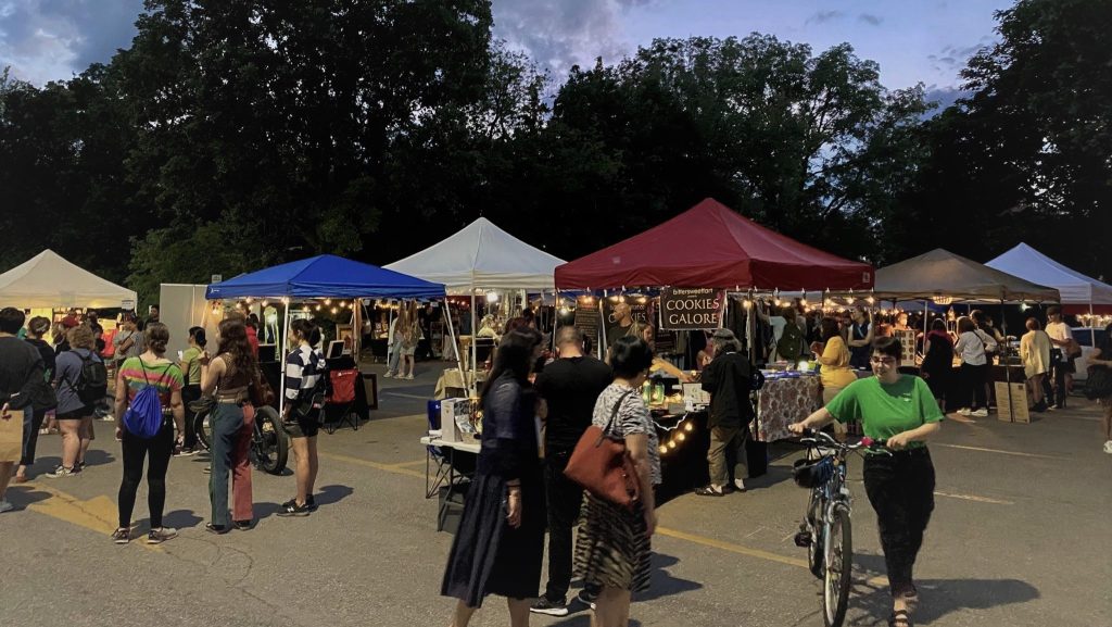 Uptown Waterloo Night Market returns every Thursday until the end of August. (Courtesy of Uptown Waterloo BIA.)
