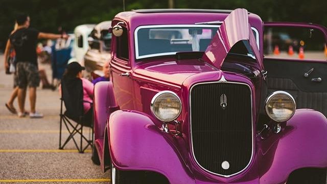 Cruising on King will take over parts of downtown Kitchener again July 12 with vintage cars and live music. (Courtesy of the City of Kitchener.)