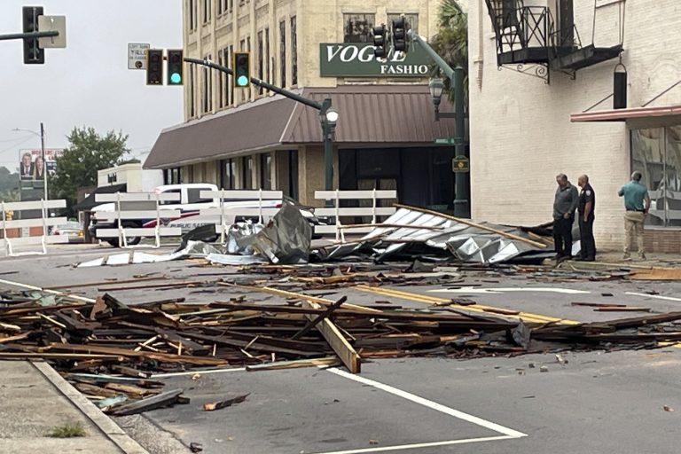 Severe storms in the Southeast US leave 1 dead and cause widespread