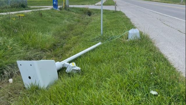 Police continue investigation after speed camera vandalism in Wilmot Township