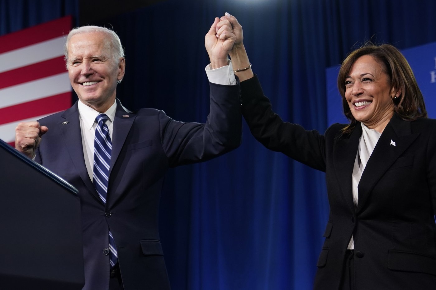 Here's how Harris could take over Biden's campaign cash if he drops out