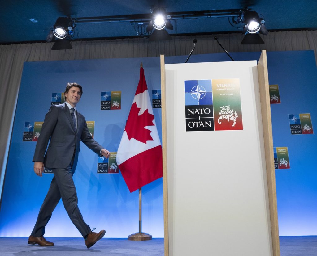 Trudeau to tell allies to stay resolute as Ukraine remains at centre of NATO summit