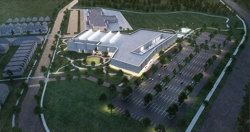 Concept designs of the Recreation Complex and Idea Exchange in Cambridge. (City of Cambridge)