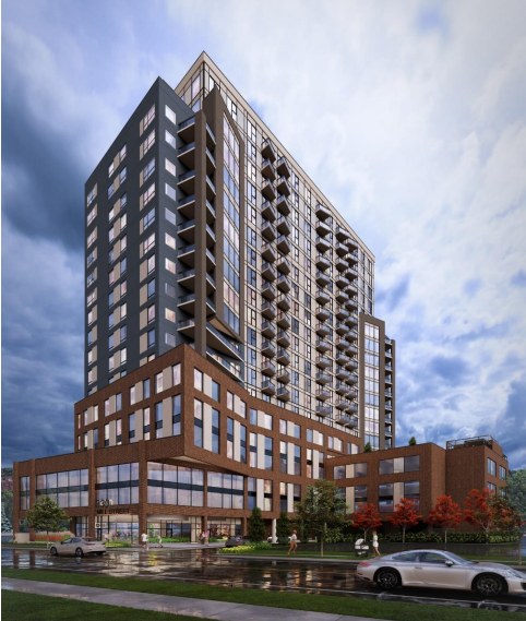 Kitchener city planners say proposal for a multi-storey tower is 'unacceptable'