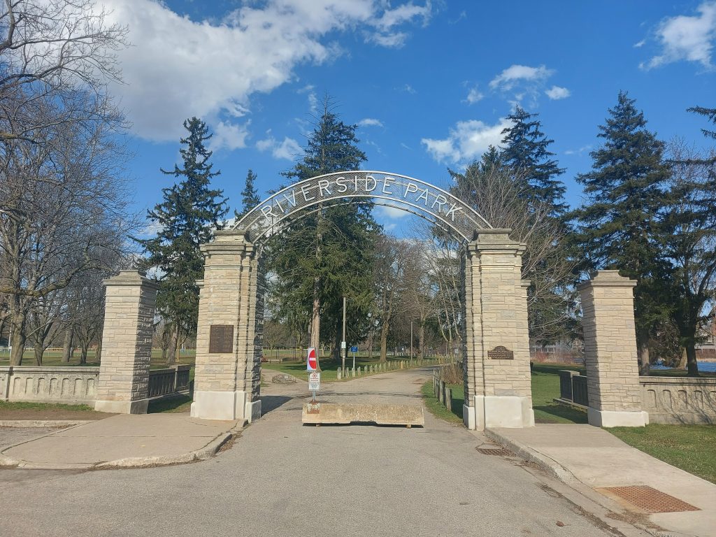 Riverside Park in Cambridge is a popular destination for events. (Justine Fraser, 570 NewsRadio Kitchener.)