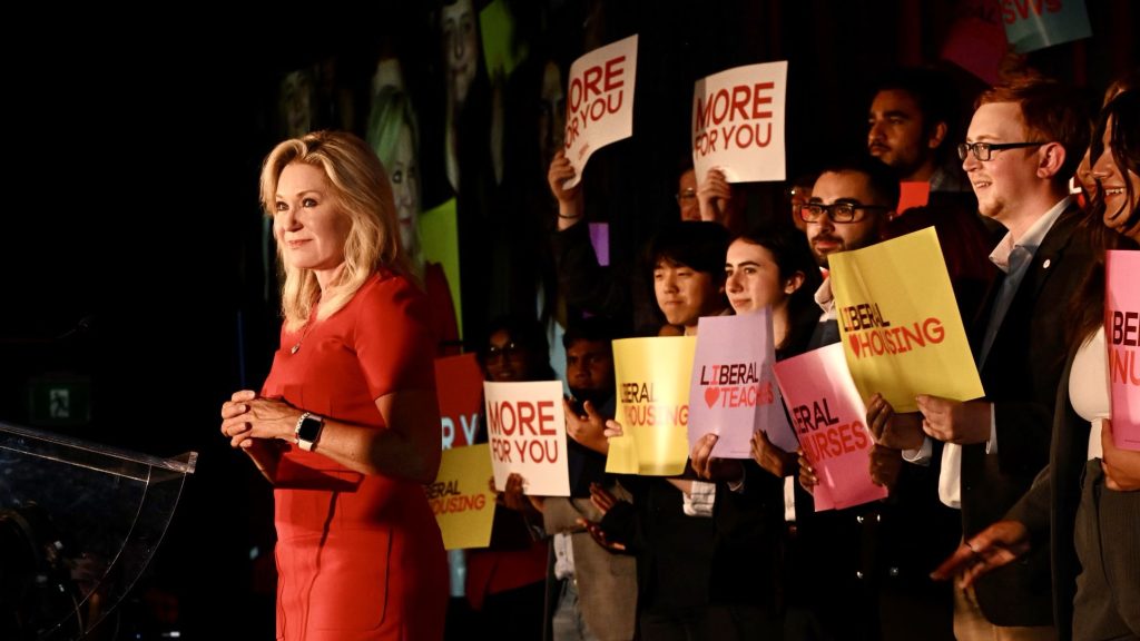 Liberals' Bonnie Crombie takes aim at Doug Ford in campaign-style speech at AGM