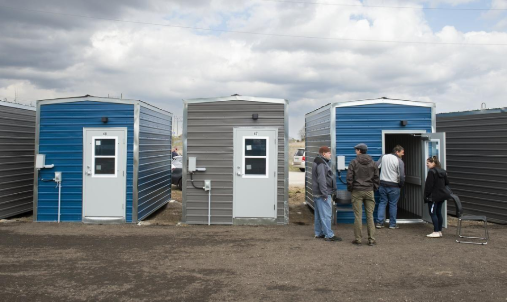 Region of Waterloo to consider extending hybrid shelter on Erbs Road to 2030, installing sanitary system