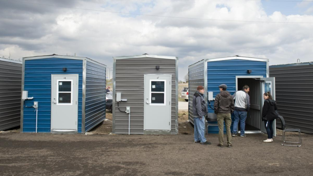 The Erbs Road Hybrid Emergency Shelter. (Google Maps)