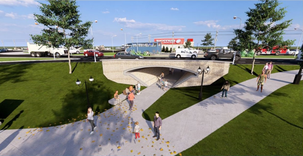 Early designs approved for roundabouts, underground tunnel at busiest intersection in Cambridge