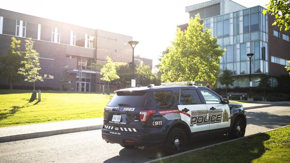 A Waterloo Regional Police cruiser.