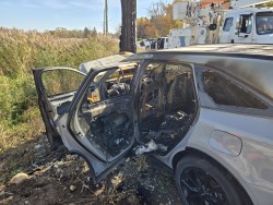 Cambridge car fire - 1