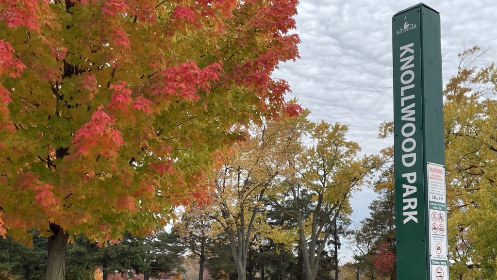 Knollwood Park in Kitchener