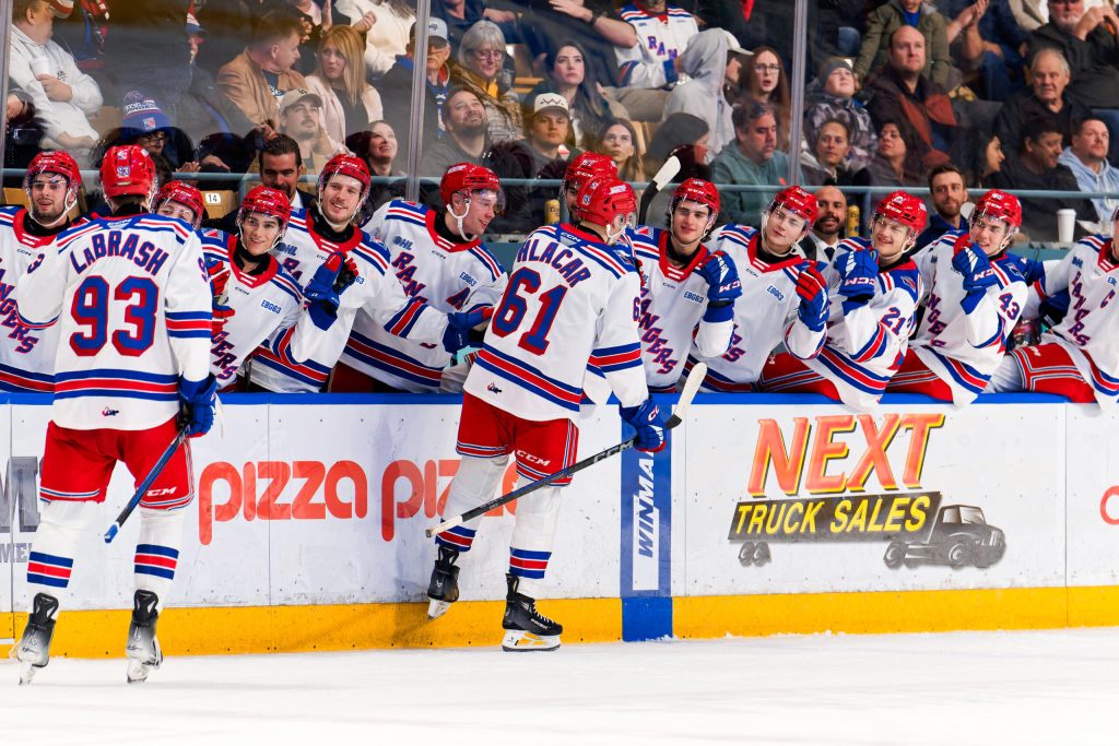 Rangers extend point steak to 10 games with win over Erie Otters