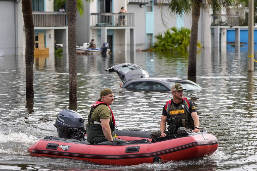 Milton clobbers coastal communities in Florida, leaves millions without power and kills at least 6