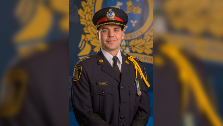 Chief of the Waterloo Regional Police Service, Mark Crowell (WRPS)