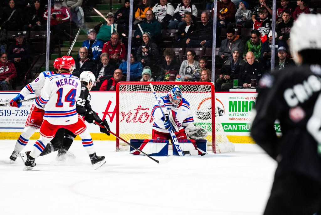 Kitchener Rangers get the shootout win against the Windsor Spitfires