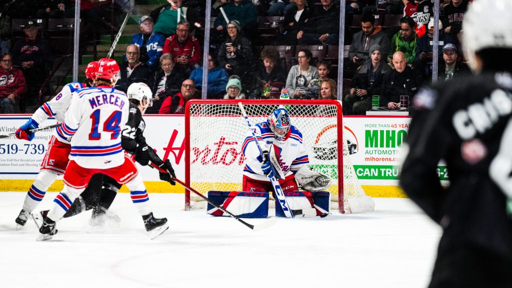 Kitchener Rangers get the shootout win against the Windsor Spitfires