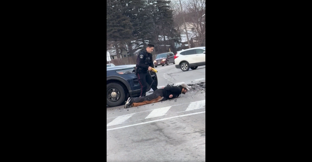 police hatchet incident.